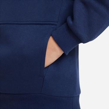  Nike Sportswear Club Fleece Çocuk Lacivert Kapüşonlu Hoodie