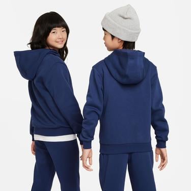  Nike Sportswear Club Fleece Çocuk Lacivert Kapüşonlu Hoodie
