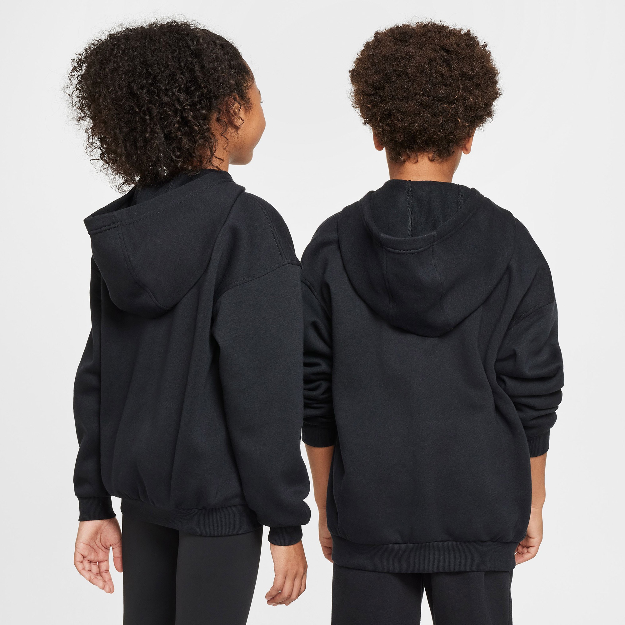 Nike Sportswear Club Fleece Çocuk Siyah Hoodie
