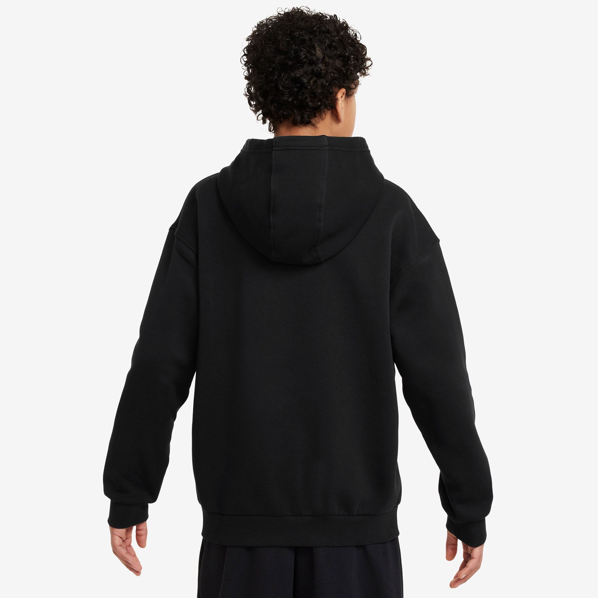 Nike Sportswear Club Fleece Çocuk Siyah Hoodie
