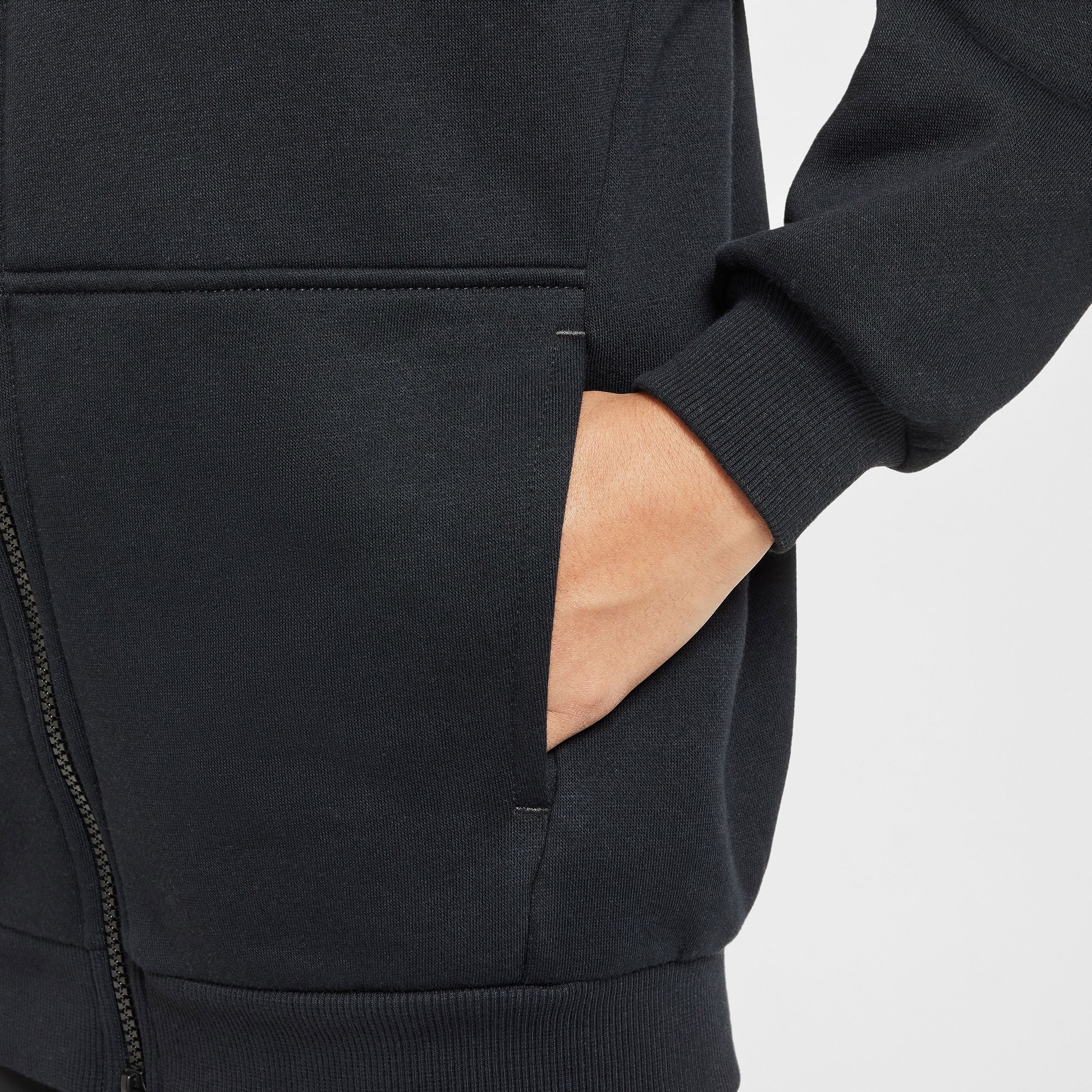 Nike Sportswear Club Fleece Çocuk Siyah Hoodie