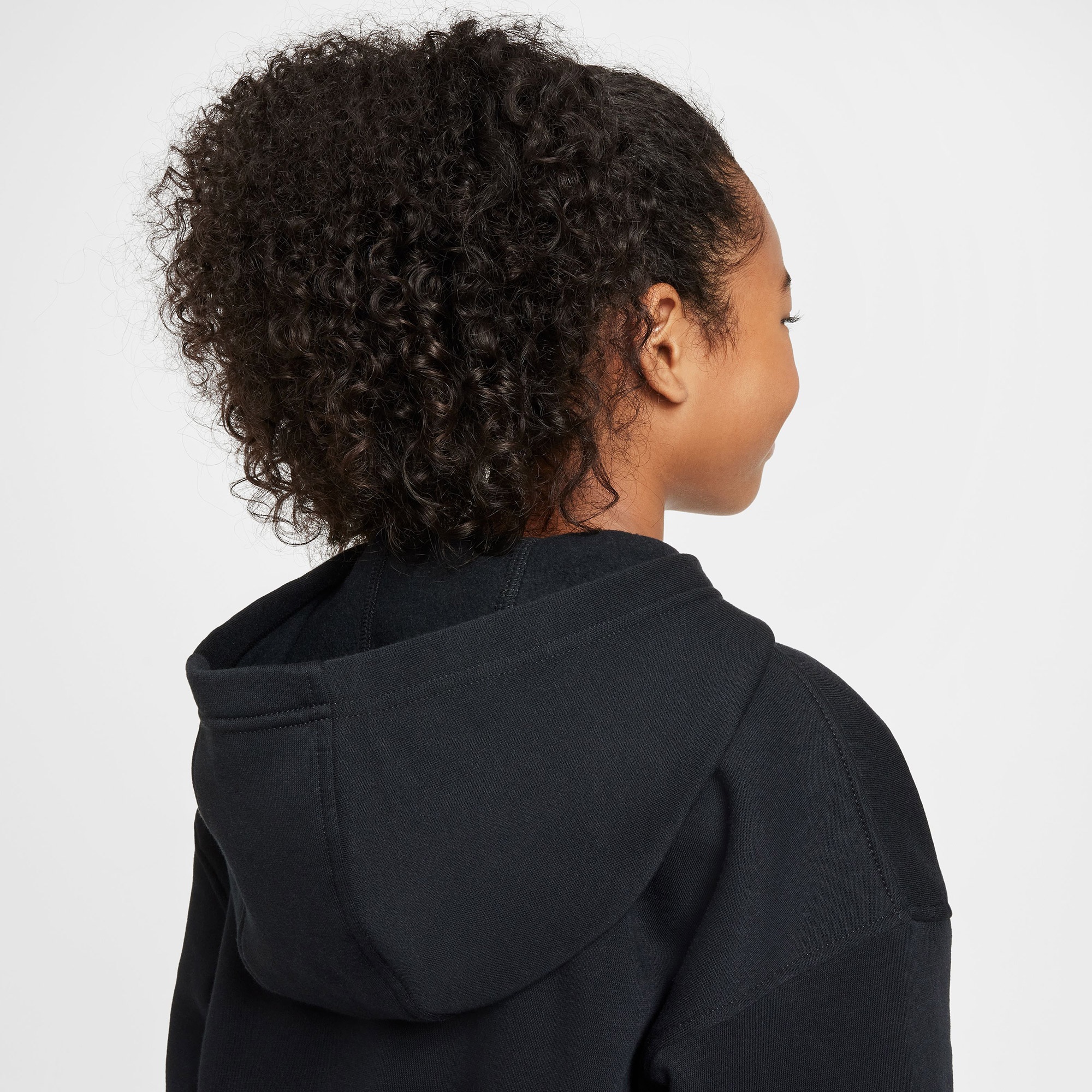 Nike Sportswear Club Fleece Çocuk Siyah Hoodie