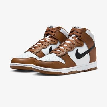  Nike Dunk High Next Nature Kadın Kahverengi Spor Ayakkabı