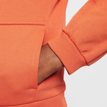  Nike Sportswear Club Fleece Çocuk Turuncu Kapüşonlu Hoodie