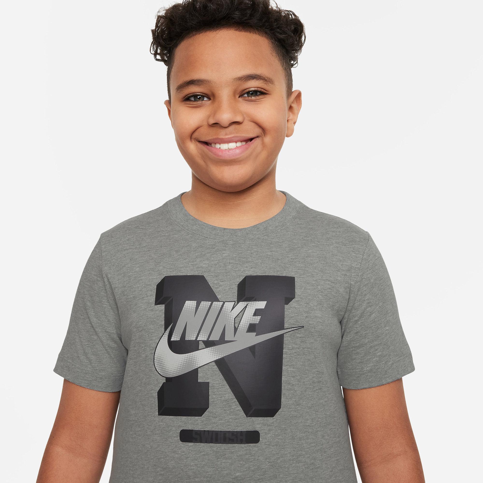 Nike Sportswear Çocuk Gri T-Shirt