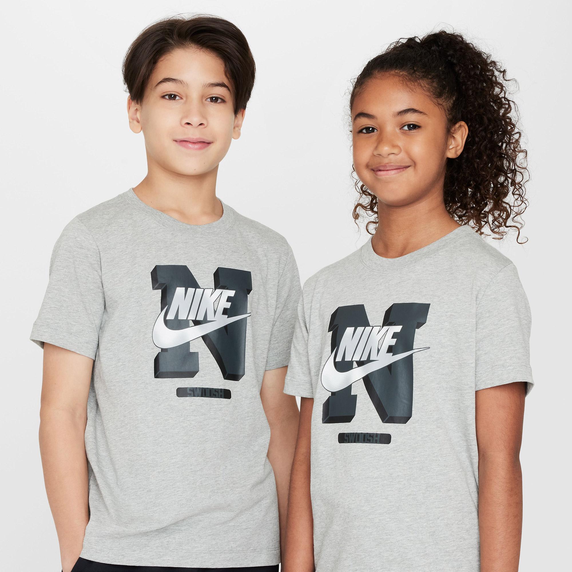 Nike Sportswear Çocuk Gri T-Shirt