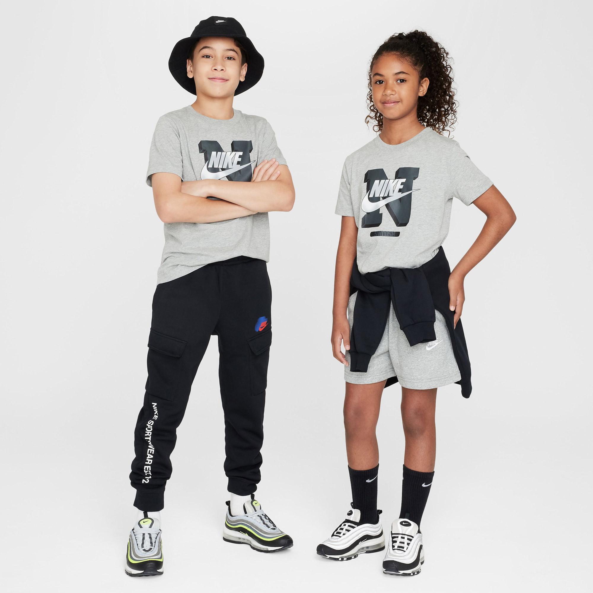 Nike Sportswear Çocuk Gri T-Shirt