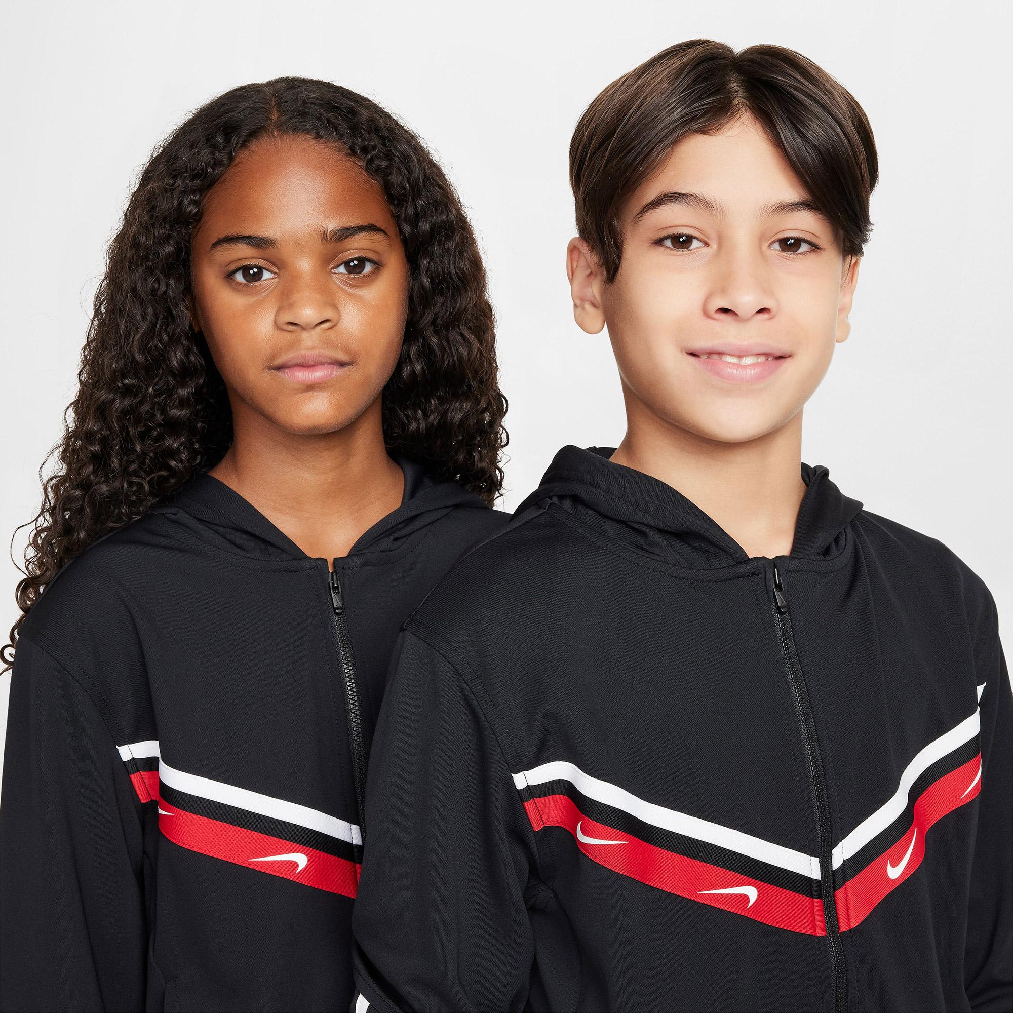 Nike Sportswear Club+ Çocuk Siyah Sweatshirt