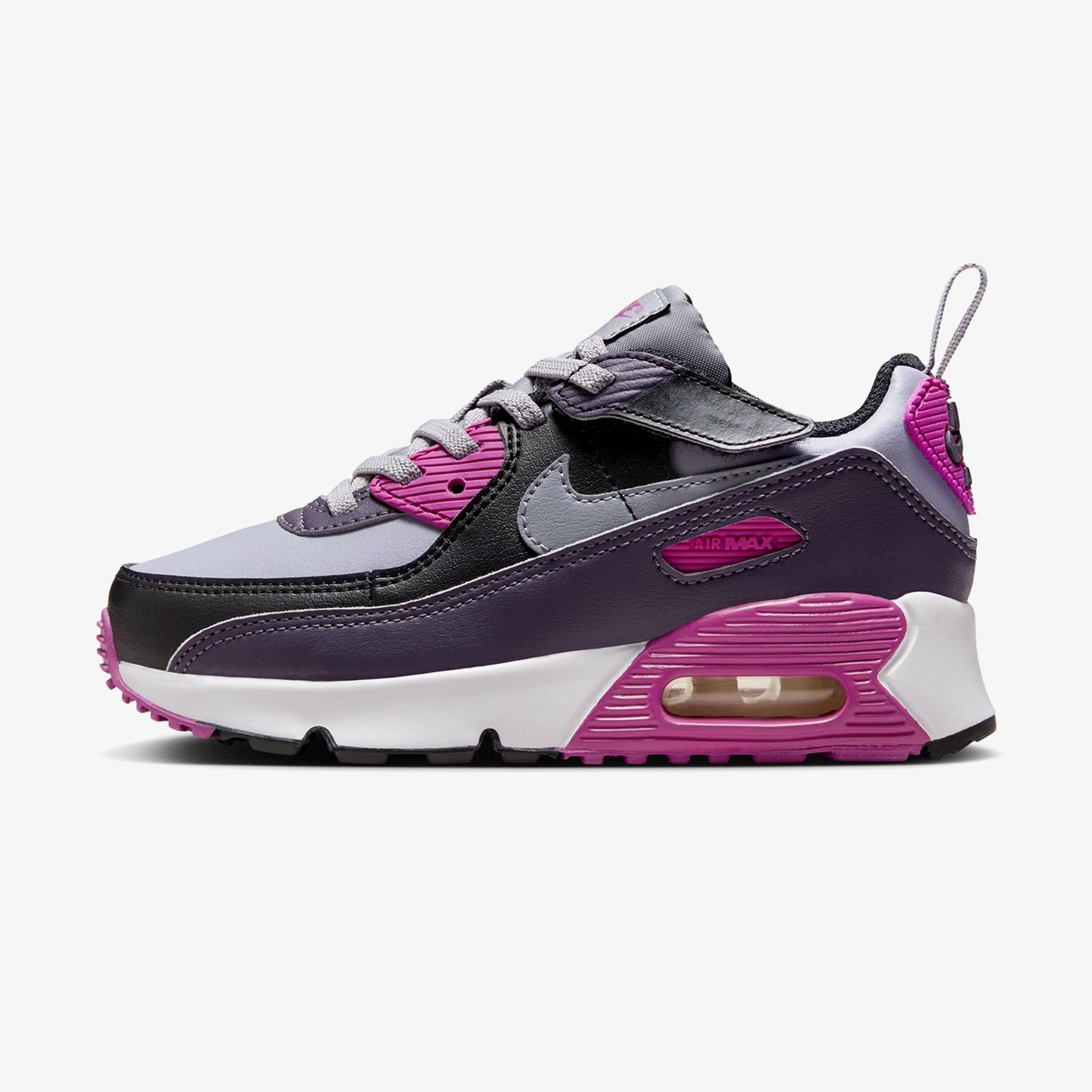 Nike Nike Air Max 90 EasyOn Çocuk Gri Spor Ayakkabı Sneaker | FashFed Gri - 5. görsel