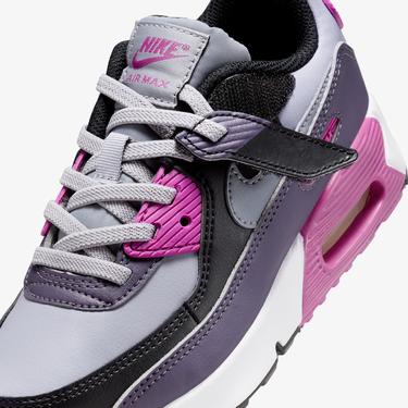  Nike Air Max 90 EasyOn Çocuk Gri Spor Ayakkabı