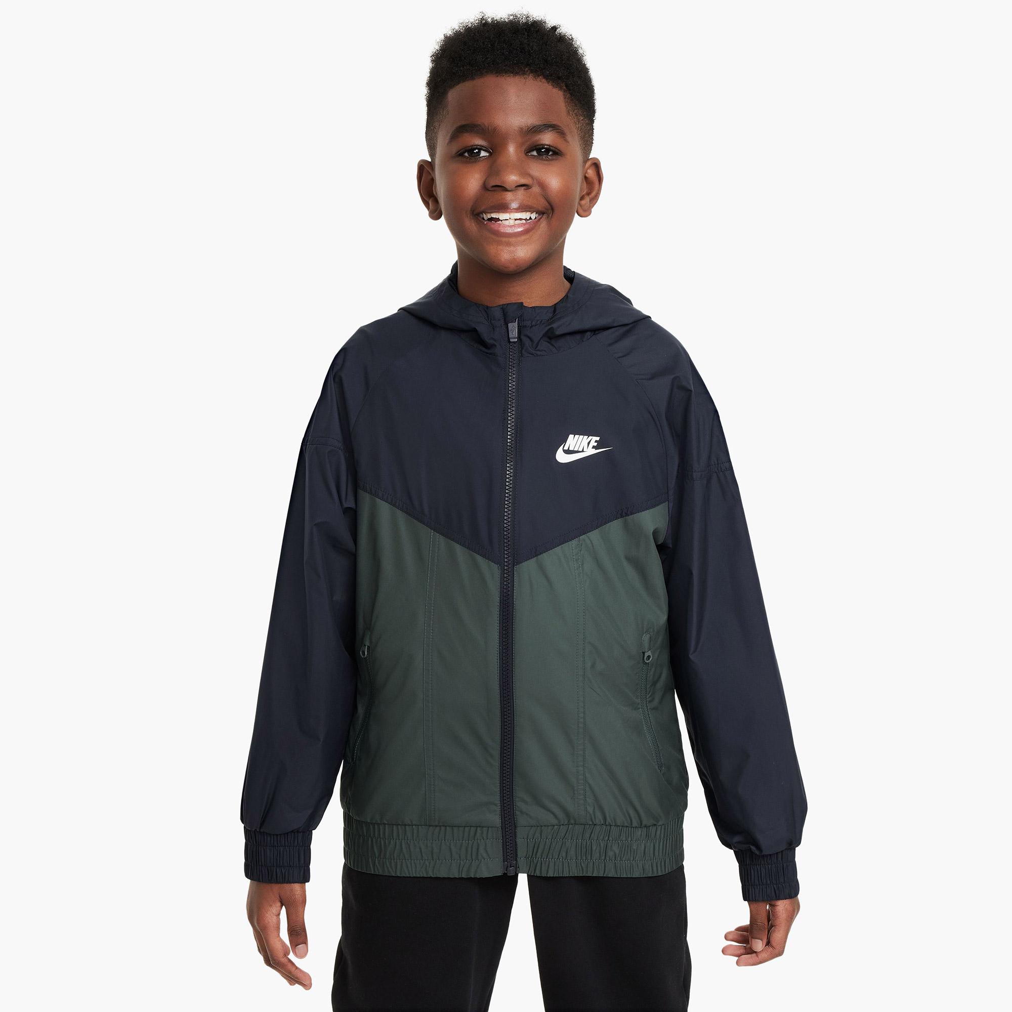 Nike Sportswear Windrunner Çocuk Mavi Ceket