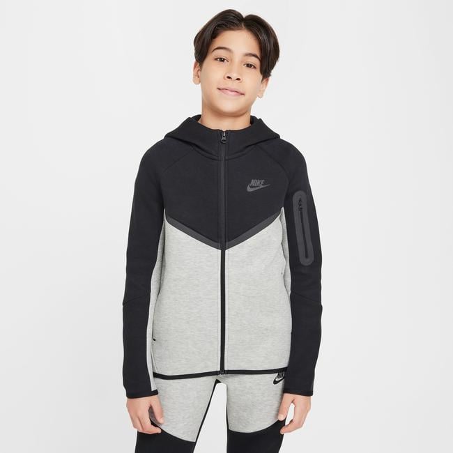  Nike Sportswear Tech Fleece Çocuk Siyah Eşofman Üstü