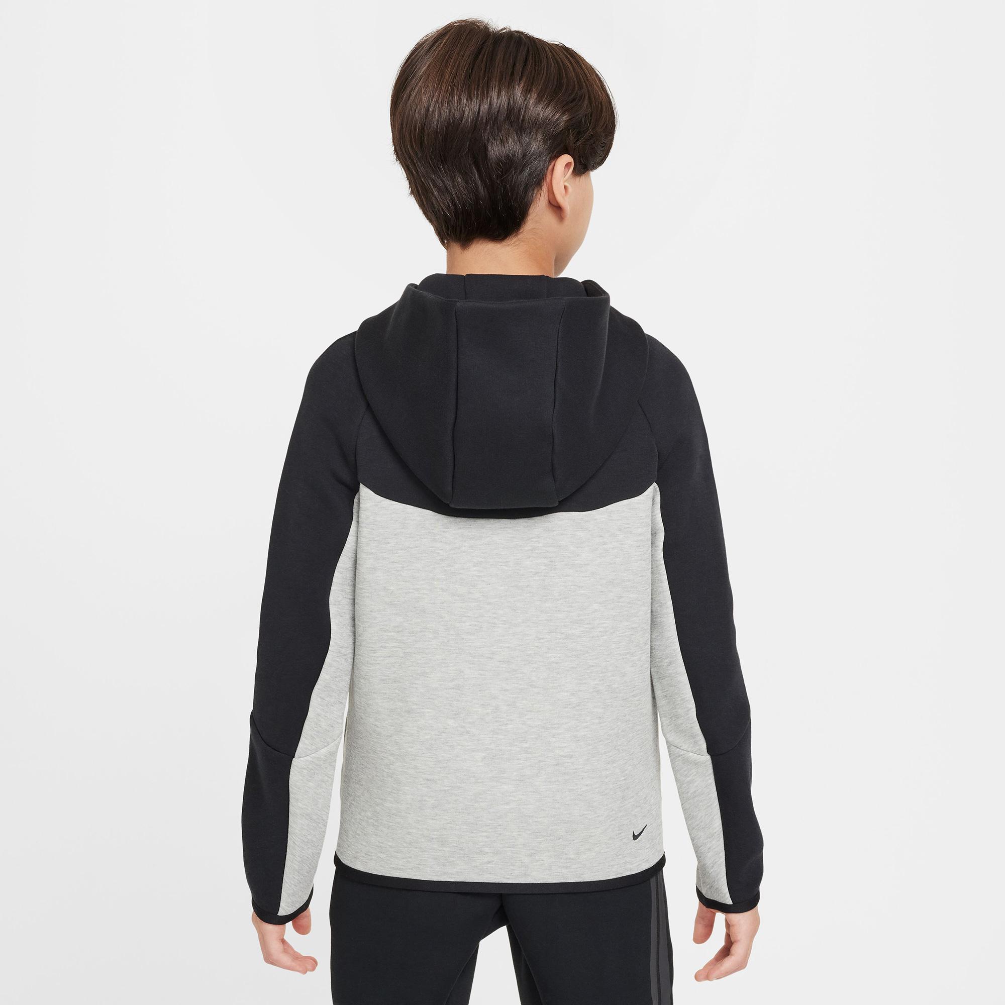 Nike Sportswear Tech Fleece Çocuk Siyah Eşofman Üstü