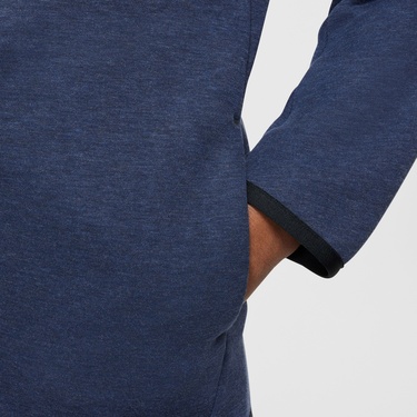  Nike Sportswear Tech Fleece Full Zip Çocuk Mavi Hoodie