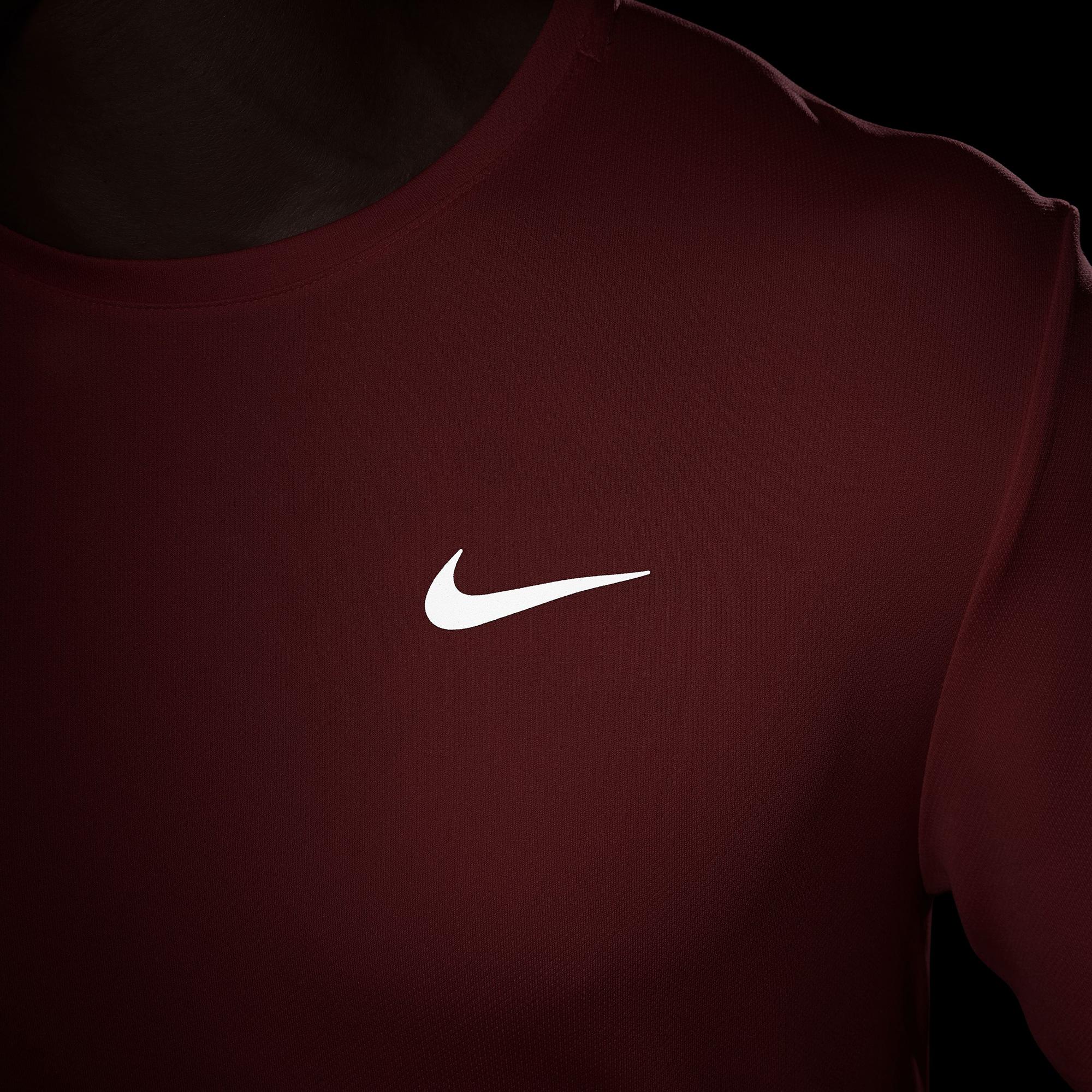 Nike Dri-Fit Miler Erkek Pembe T-Shirt