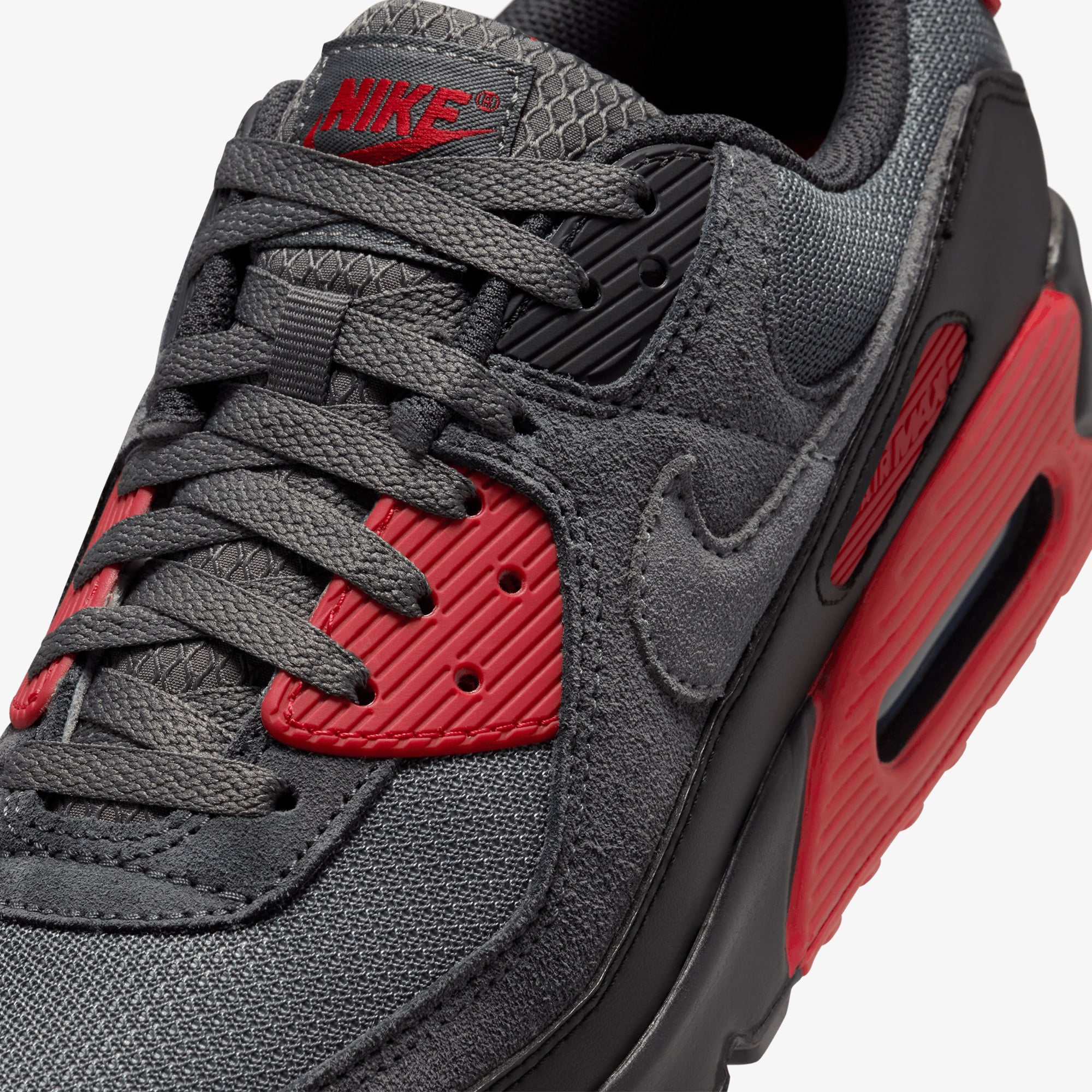 Nike Nike Air Max 90 Erkek Siyah Spor Ayakkabı Sneaker | FashFed Siyah - 8. görsel