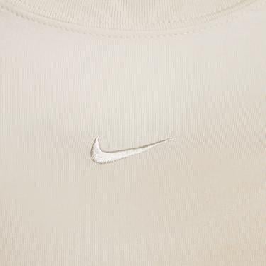  Nike Sportswear Chill Knit Kadın Krem T-Shirt