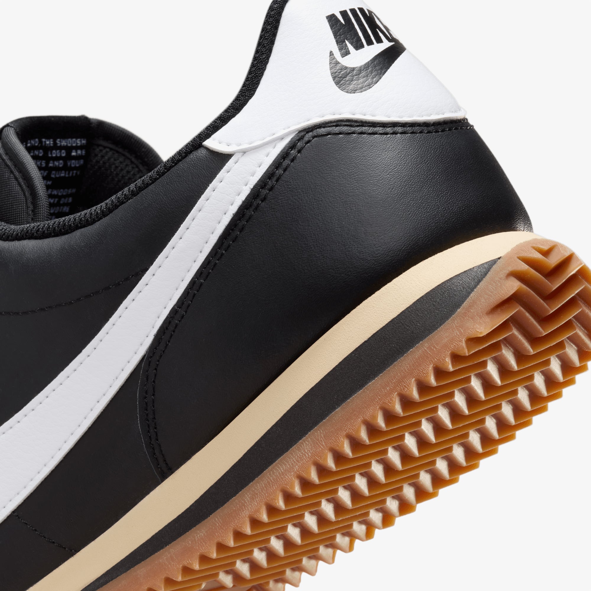 Nike Nike Cortez Erkek Siyah Spor Ayakkabı Sneaker | FashFed Siyah - 10. görsel