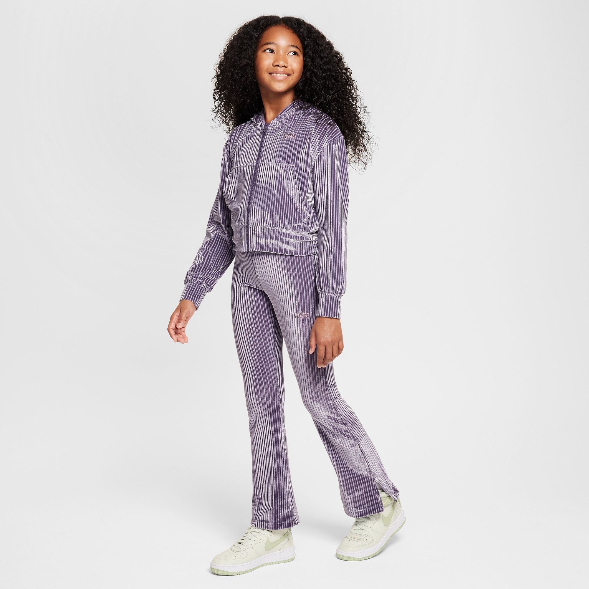 Nike Sportswear Çocuk Mor Tayt