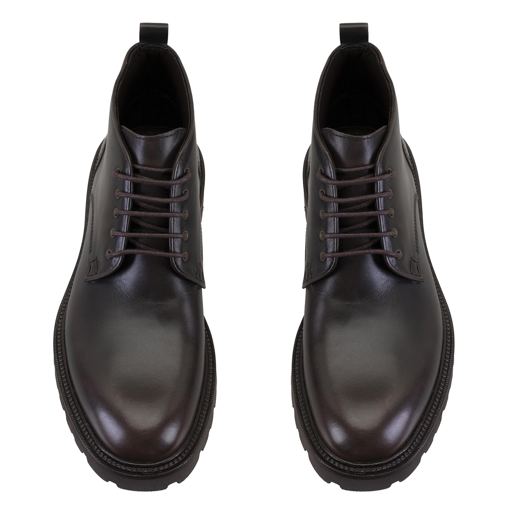 Merga Kahve Erkek Deri Bot