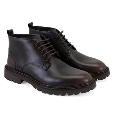  Merga Kahve Erkek Deri Bot