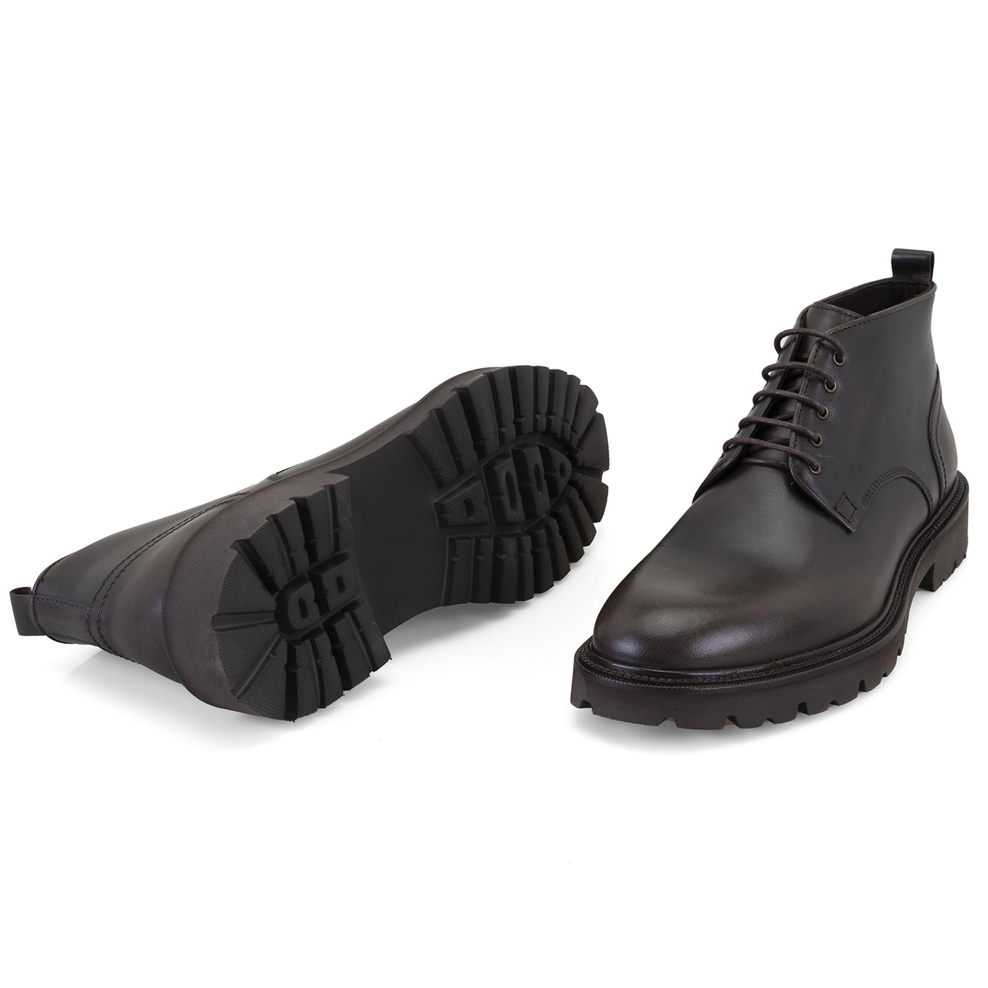 Merga Kahve Erkek Deri Bot