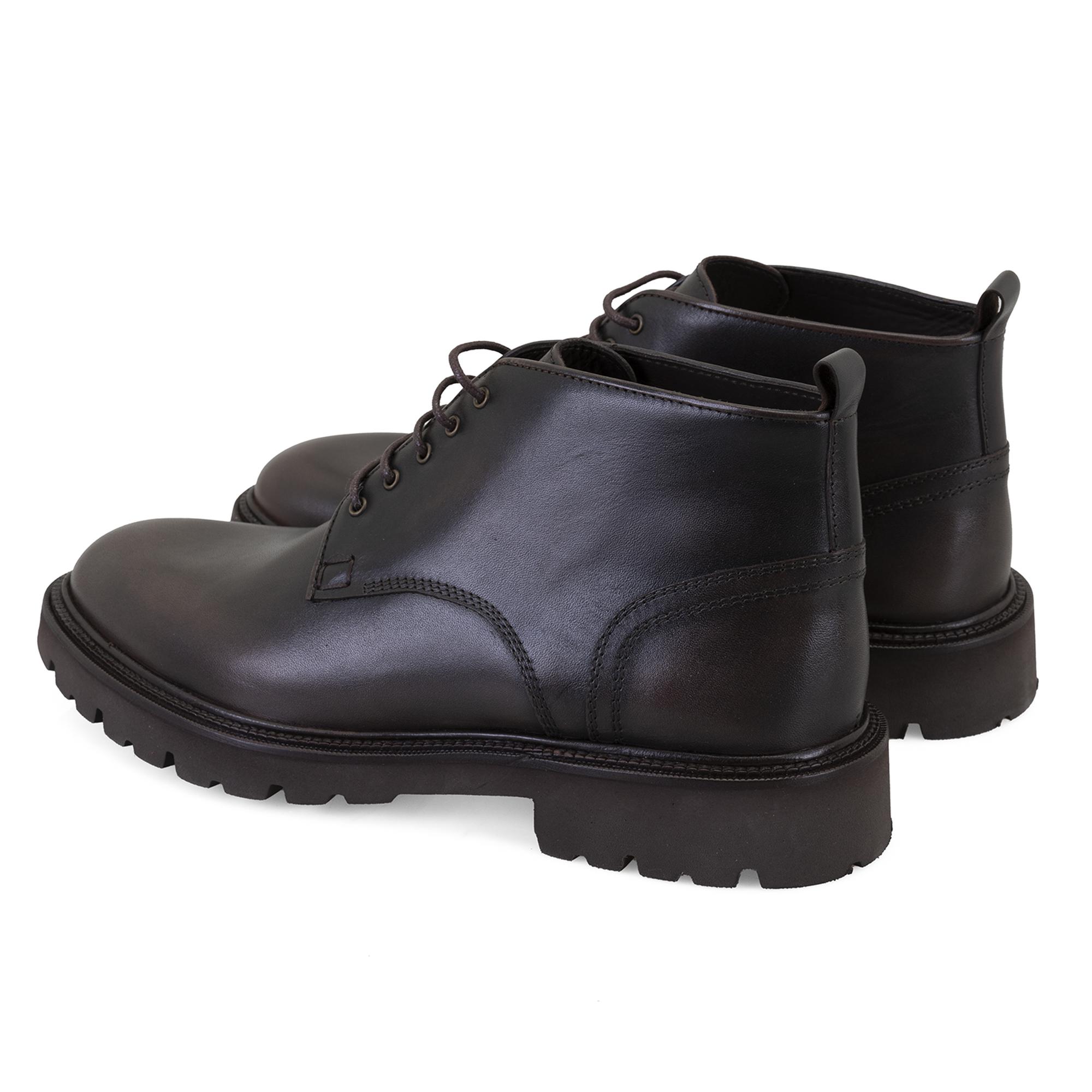 Merga Kahve Erkek Deri Bot