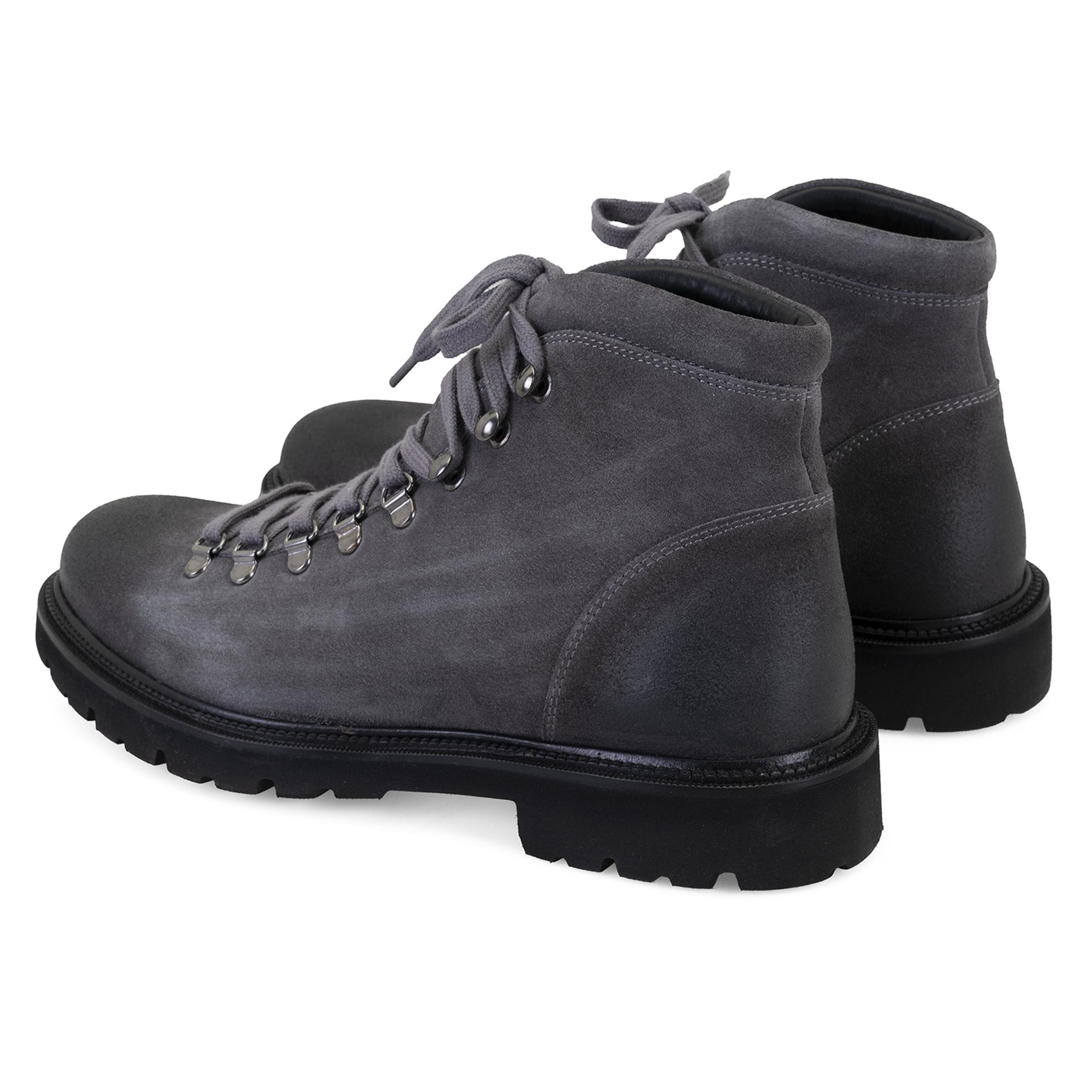 Keid Antrasit Erkek Süet Bağcıklı Bot