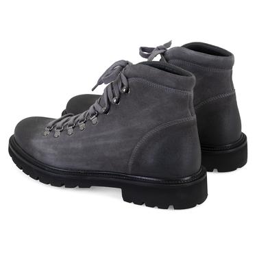  Keid Antrasit Erkek Süet Bağcıklı Bot