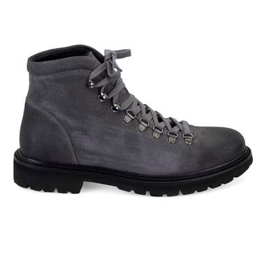  Keid Antrasit Erkek Süet Bağcıklı Bot