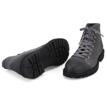  Keid Antrasit Erkek Süet Bağcıklı Bot