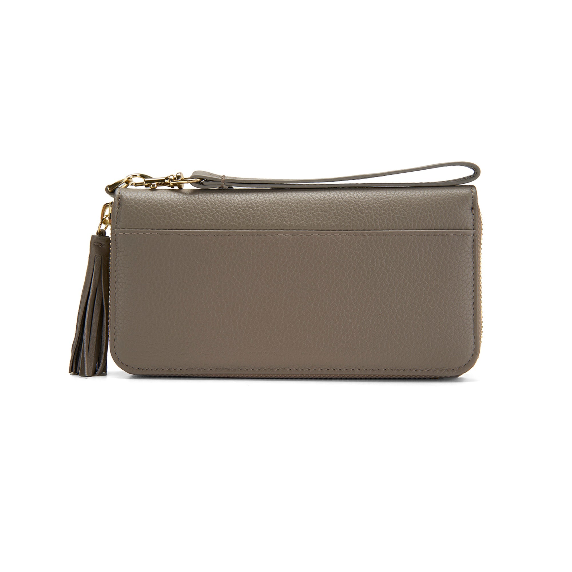 Kathleen Gri Kadın Deri Cüzdan