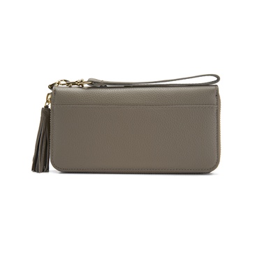  Kathleen Gri Kadın Deri Cüzdan