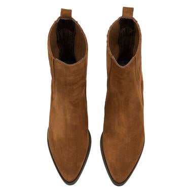  Kadın Taba Topuklu Süet Bot