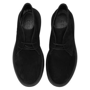  Selinda Siyah Erkek Deri Bot