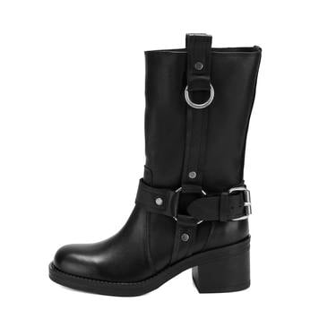  Kadın Deri Kovboy Çizme