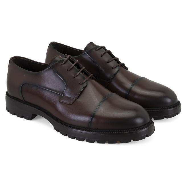  Melina Kahve Erkek Deri Klasik Ayakkabı