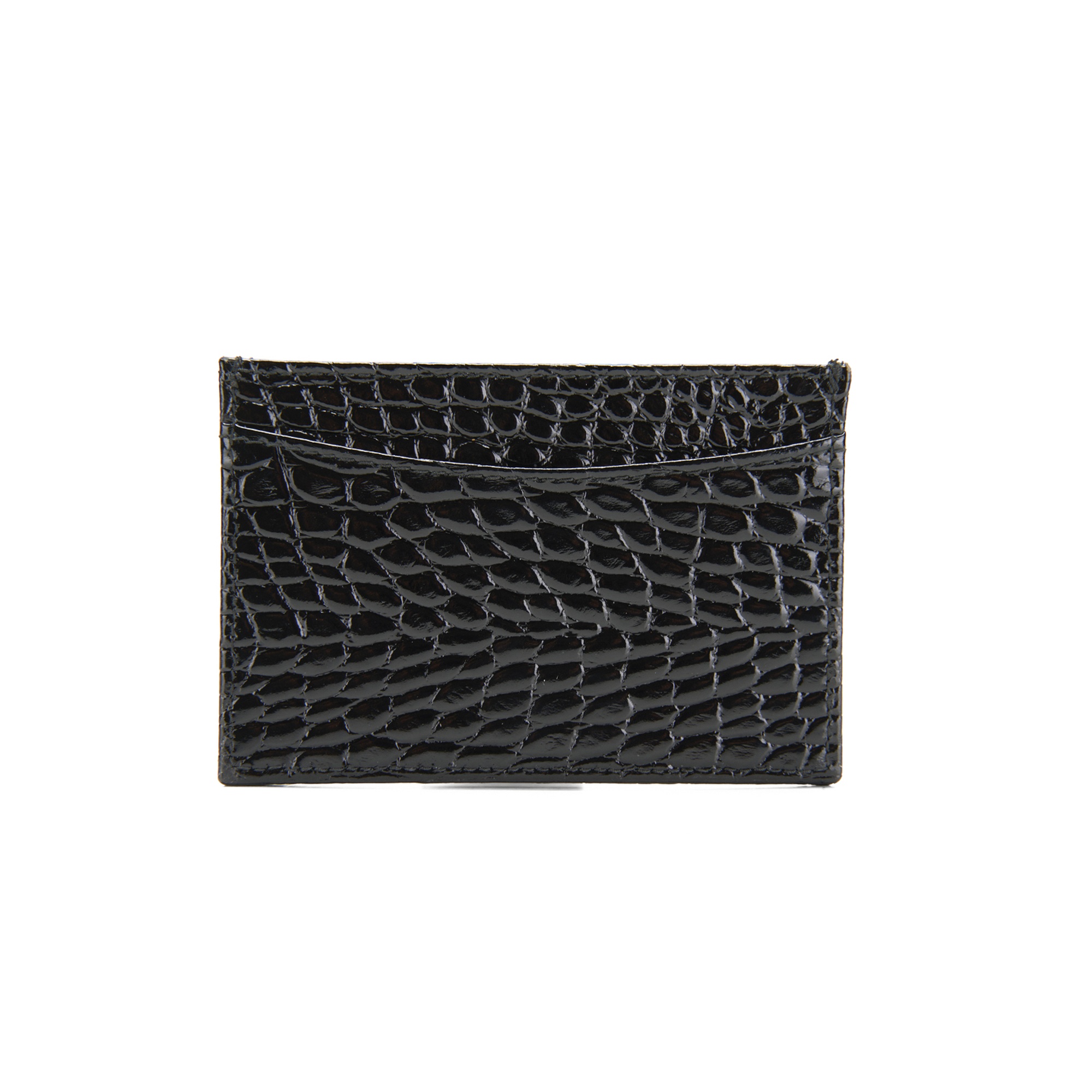 Kadın Siyah Deri Kartlık