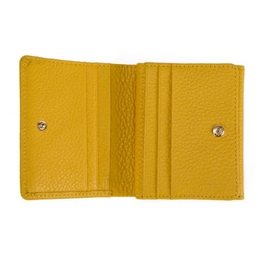  Milan Sarı Kadın Deri Cüzdan