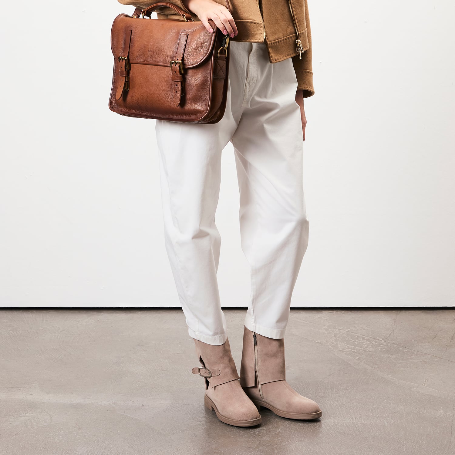  Kadın Vizon Toka Aksesuarlı Bot