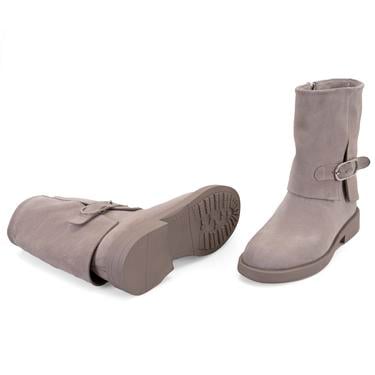  Kadın Vizon Toka Aksesuarlı Bot