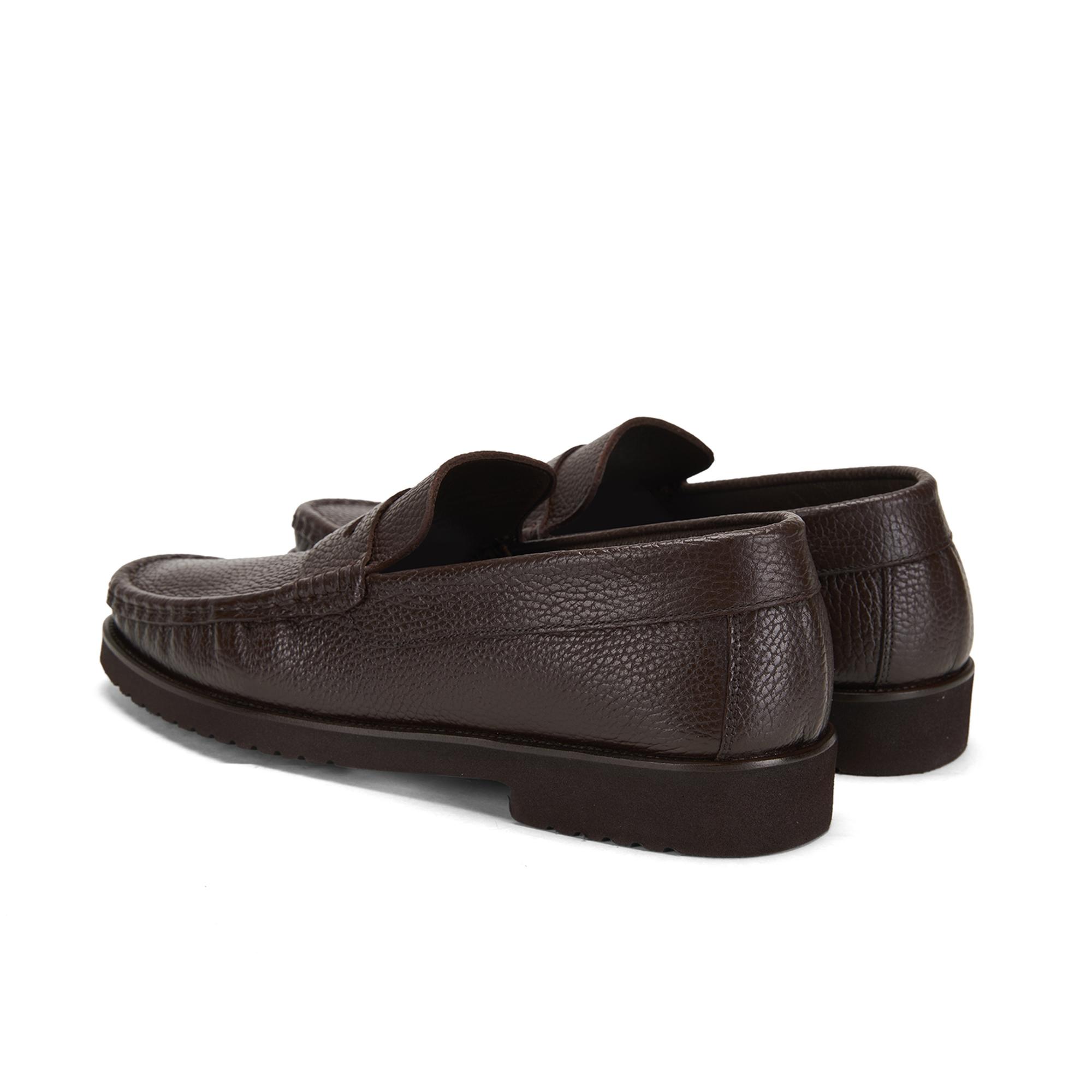 Rahel Kahve Erkek Günlük Deri Ayakkabı