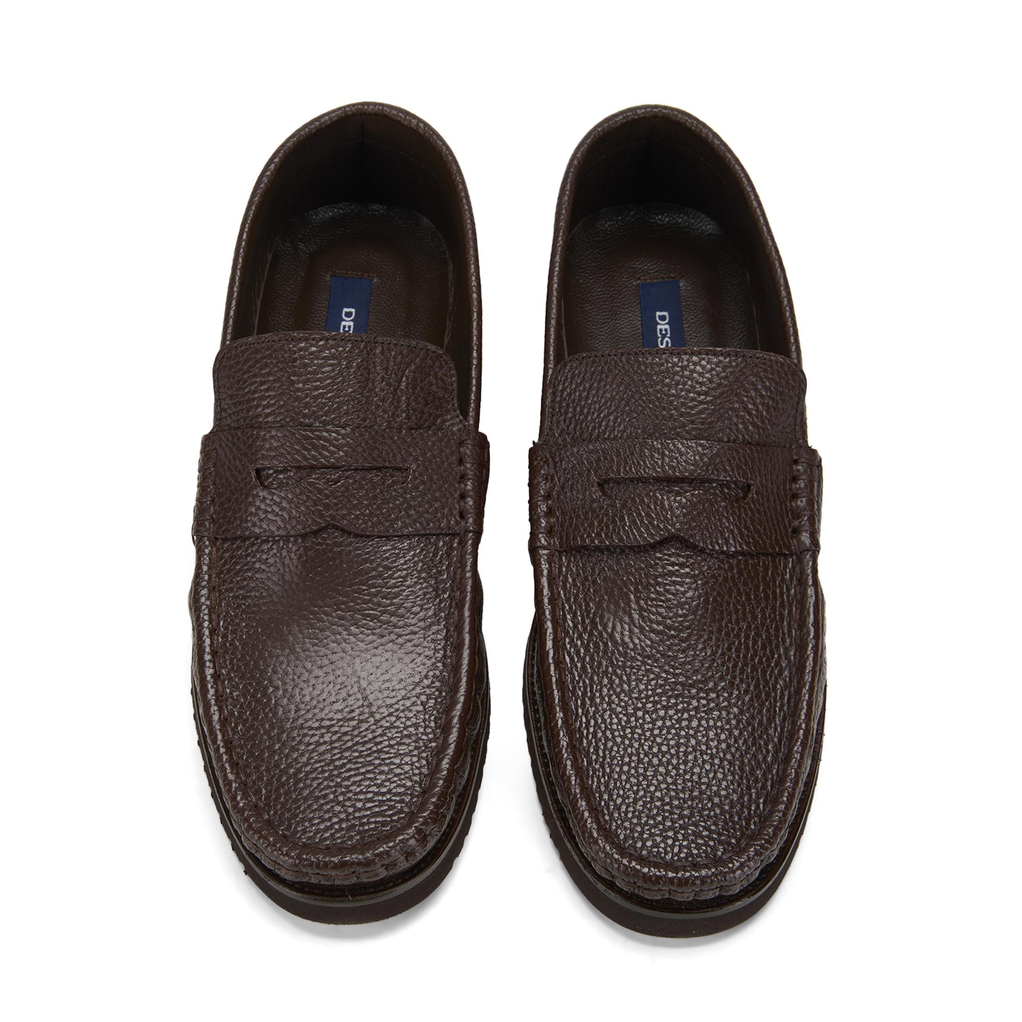 Rahel Kahve Erkek Günlük Deri Ayakkabı