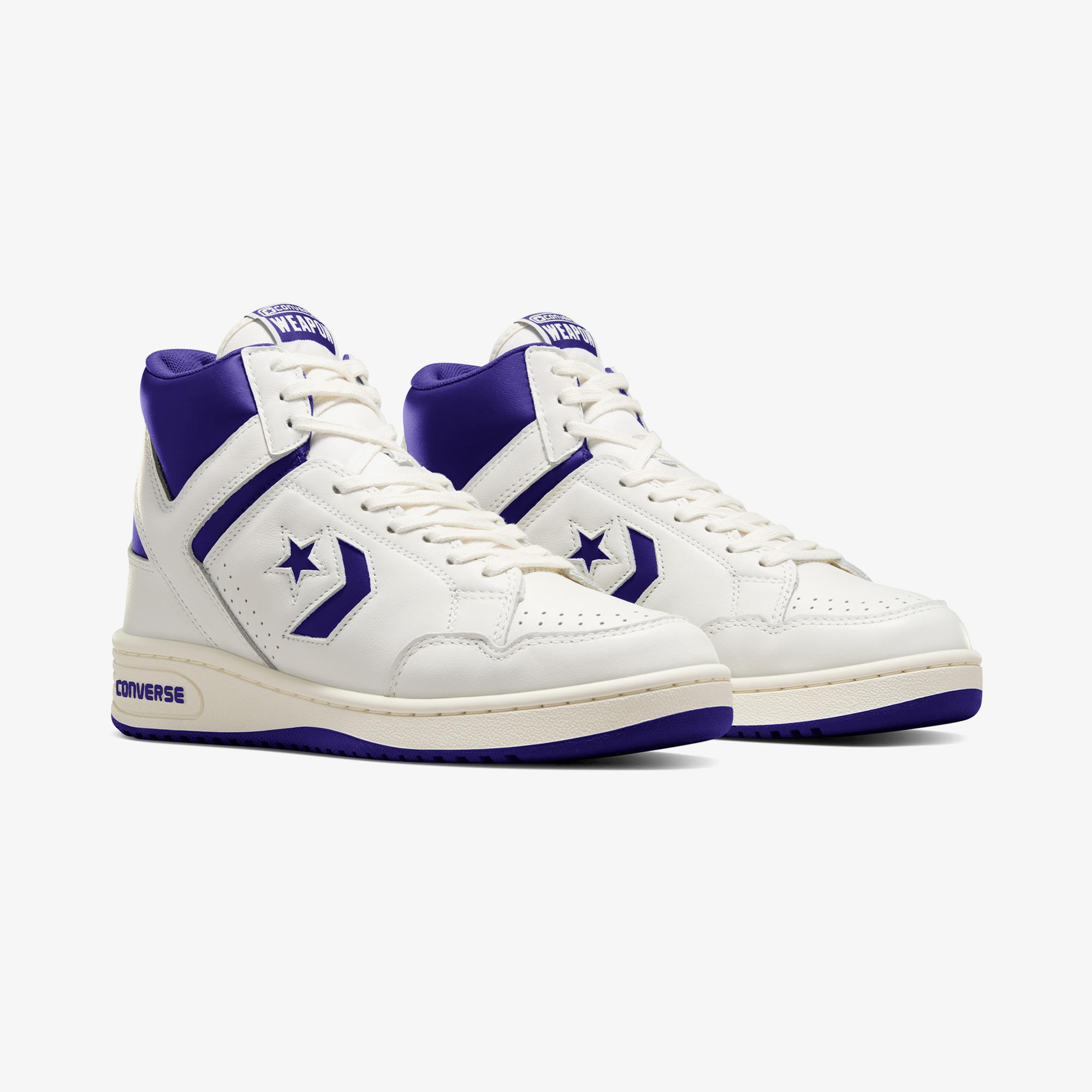 Converse Weapon Unisex Krem Deri Sneaker