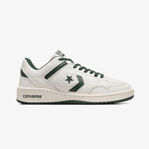  Converse Weapon Unisex Yeşil Deri Sneaker