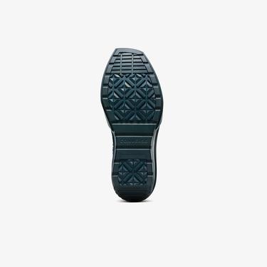  Converse Chuck 70 De Luxe Wedge Unisex Lacivert Deri Platform Sneaker