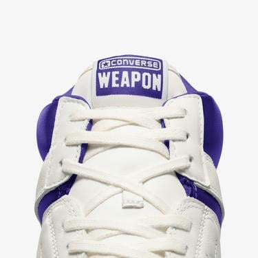  Converse Weapon Unisex Krem Deri Sneaker