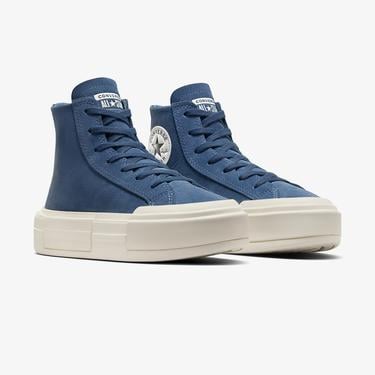  Converse Cruise Unisex Lacivert Süet Platform Sneaker