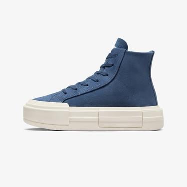 Converse Cruise Unisex Lacivert Süet Platform Sneaker