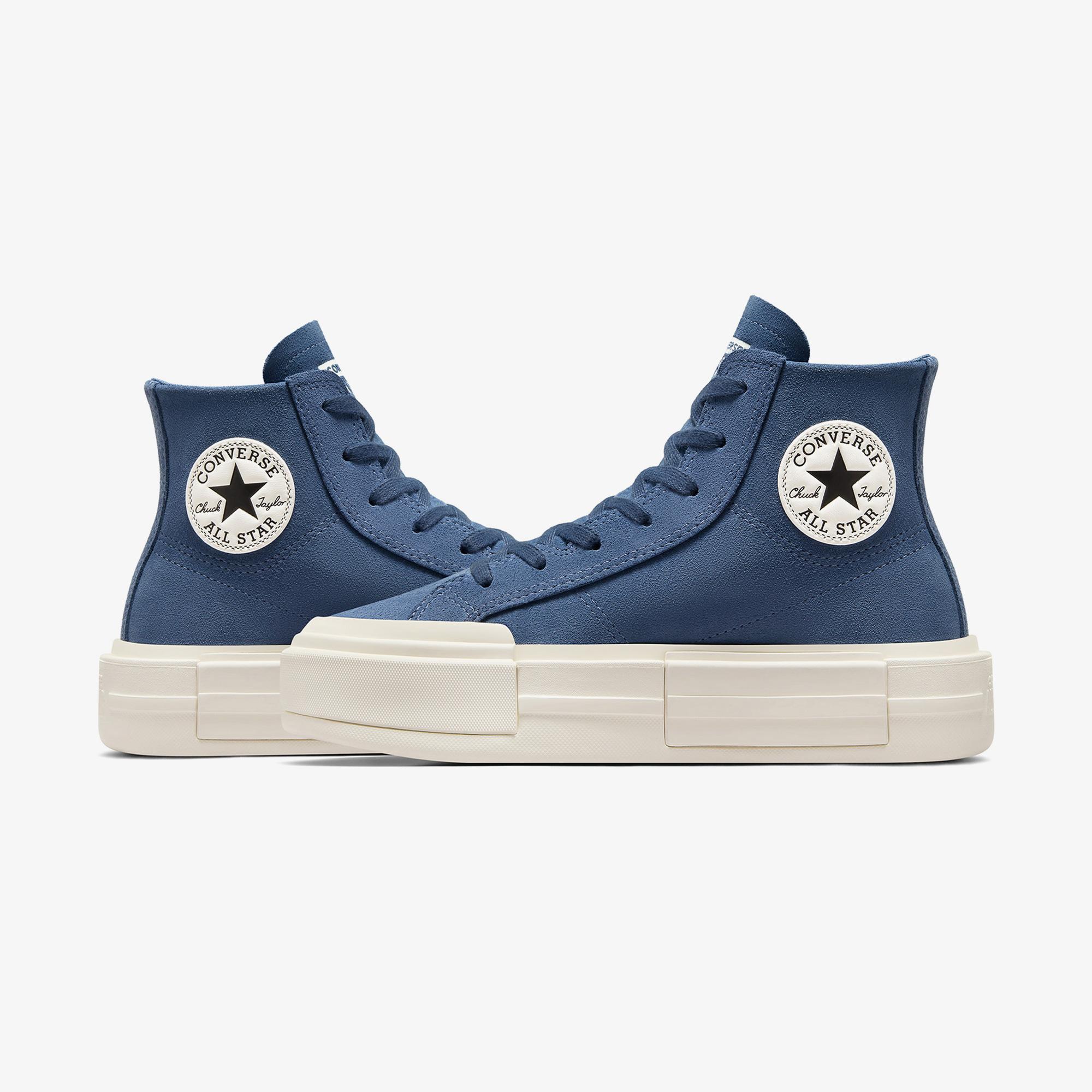 Converse Cruise Unisex Lacivert Süet Platform Sneaker